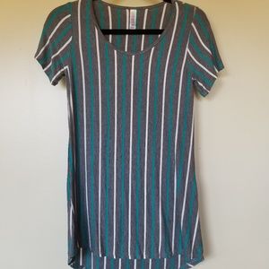 LuLaRoe striped Classic T